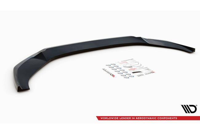 Maxton Design Frontlippe V.3 für Audi S6 / A6 S-Line C8 Hochglanz schwarz