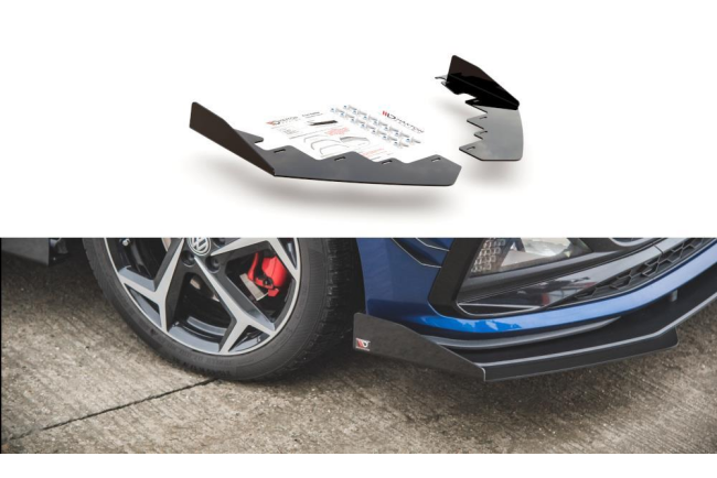 Maxton Design Racing Diffusor Flaps für VW Polo 6 GTI