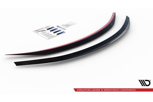 Maxton Design Heckspoiler Lippe für Lexus LC 500 Hochglanz schwarz