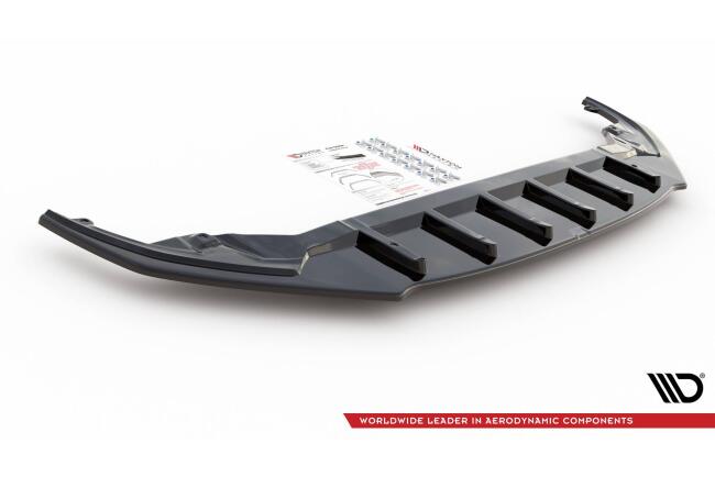 Maxton Design Frontlippe V.1 für Lexus LC 500 Hochglanz schwarz