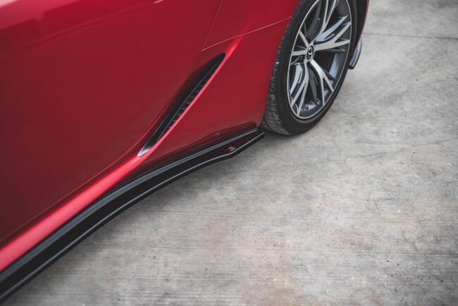 Maxton Design Seitenschweller für Lexus LC 500 Hochglanz schwarz