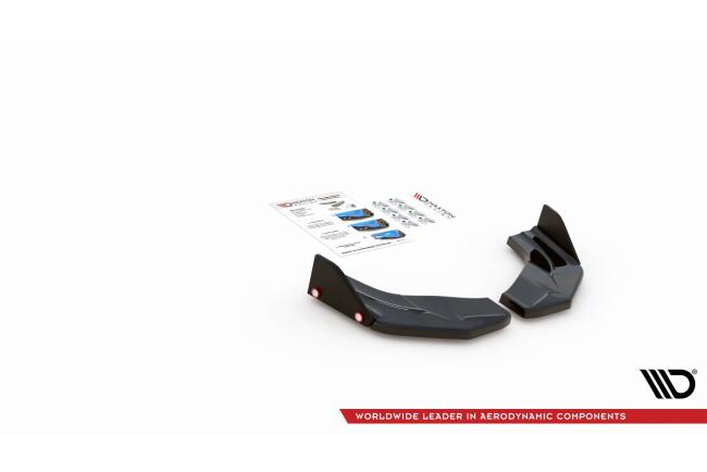 Maxton Design Diffusor Flaps für V.7 Hyundai I30 N Mk3 Hatchback Hochglanz schwarz