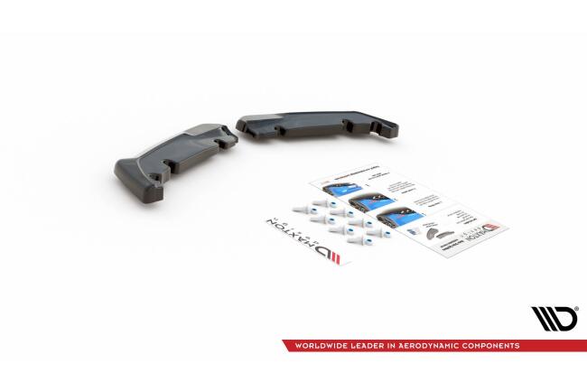 Maxton Design Diffusor Flaps V.1 für Toyota GR Yaris Mk4 Hochglanz schwarz