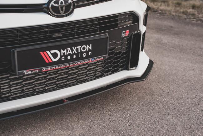 Maxton Design Street Pro Frontlippe für Toyota GR Yaris Mk4 schwarz