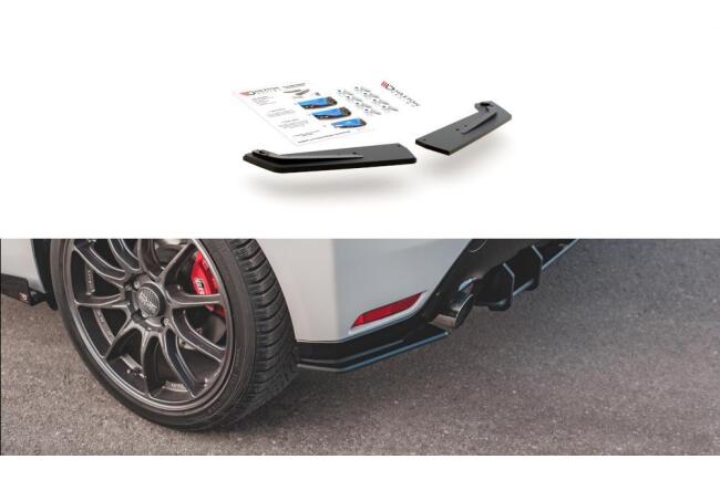 Maxton Design Street Pro Diffusor Flaps für Toyota GR Yaris Mk4 matt schwarz