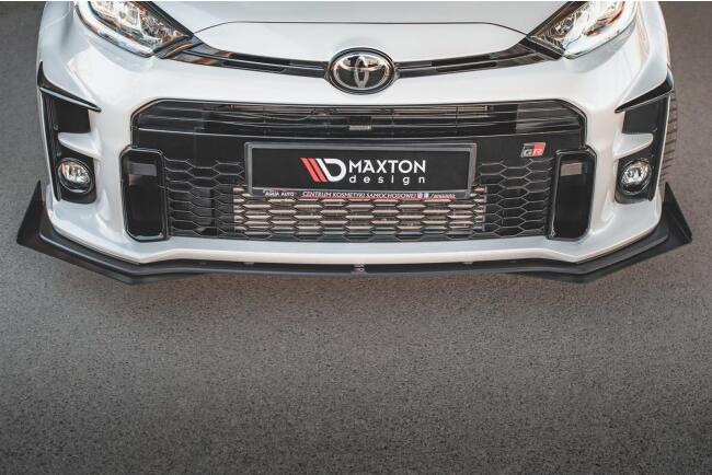 Maxton Design Street Pro Diffusor Flaps Toyota GR Yaris Mk4 Hochglanz schwarz