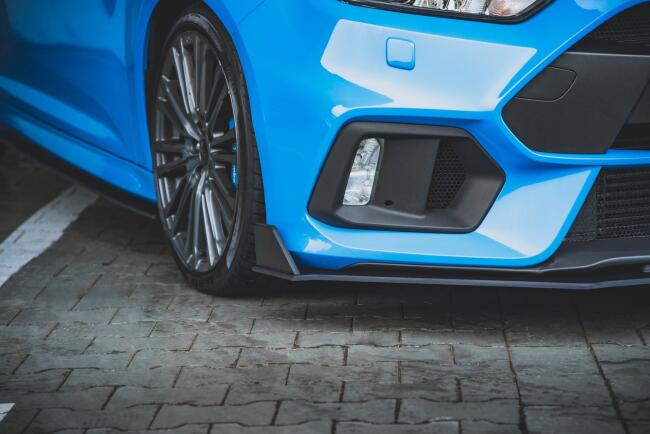 Maxton Design Street Pro Frontlippe V.2 für Ford Focus RS Mk3 schwarz