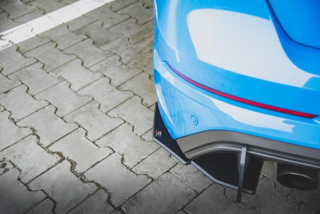 Maxton Design Street Pro Diffusor Flaps für Ford Focus RS Mk3 matt schwarz