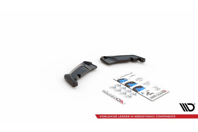 Maxton Design Diffusor Flaps V.3 für Toyota GR Yaris Mk4 Hochglanz schwarz