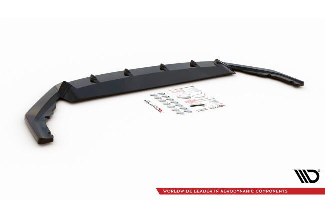 Maxton Design Frontlippe V.1 für Skoda Octavia RS 4 IV Hochglanz schwarz