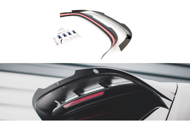 Maxton Design Heckspoiler Lippe für VW Golf 8 GTI...