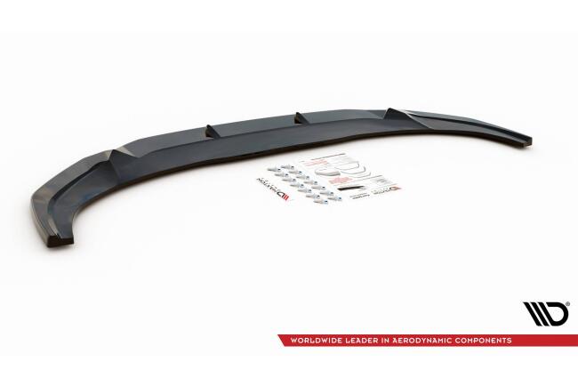 Maxton Design Frontlippe V.1 für Audi Q3 S-Line Sportback Hochglanz schwarz