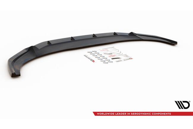 Maxton Design Frontlippe V.2 für Audi Q3 S-Line Sportback Hochglanz schwarz