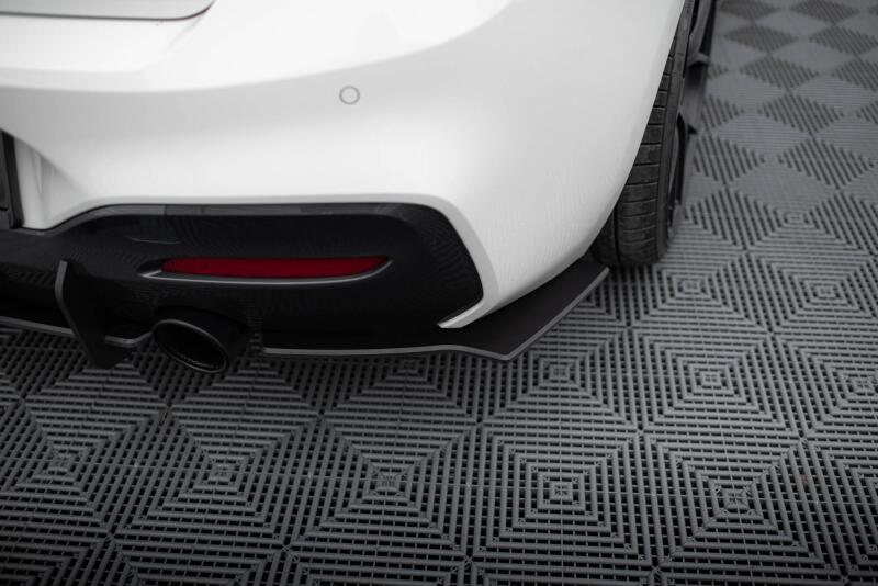 Maxton Design Street Pro Diffusor Flaps V.2 für BMW 1er F20 M-Paket Facelift / M140i matt schwarz