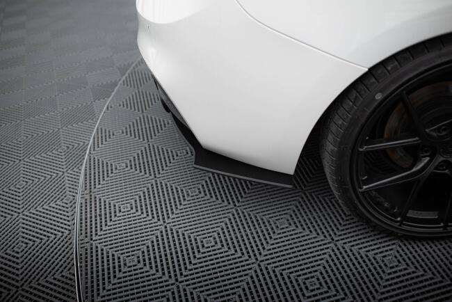 Maxton Design Street Pro Diffusor Flaps V.2 für BMW 1er F20 M-Paket Facelift / M140i matt schwarz