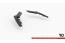 Maxton Design Street Pro Diffusor Flaps V.2 für BMW 1er F20 M-Paket Facelift / M140i matt schwarz mit Hochglanz Flaps