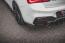 Maxton Design Street Pro Diffusor Flaps V.3 für BMW 1er F20 M Paket Facelift / M140i matt schwarz mit Hochglanz Flaps