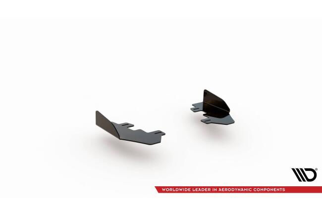 Maxton Design Street Pro Heckdiffusor Flaps für BMW 1er F20 M Paket Facelift / M140i Hochglanz schwarz