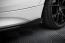 Maxton Design Street Pro Seitenschweller (Paar) V.2 für BMW 1er F20 M135i / M140i / M Paket matt schwarz mit Hochglanz Flaps