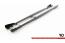 Maxton Design Street Pro Seitenschweller (Paar) V.2 für BMW 1er F20 M135i / M140i / M Paket matt schwarz mit Hochglanz Flaps