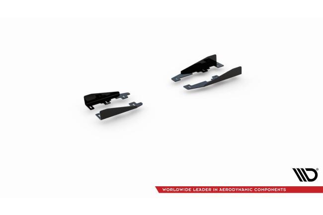 Maxton Design Street Pro Schweller Flaps für BMW 1er F20 M135i / M140i / M Paket Hochglanz schwarz