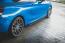 Maxton Design Street Pro Seitenschweller (Paar) für BMW 1er F21 M135i / M140i / M Paket matt schwarz mit Hochglanz Flaps