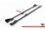Maxton Design Street Pro Seitenschweller (Paar) für BMW 1er F21 M135i / M140i / M Paket matt schwarz mit Hochglanz Flaps