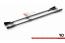 Maxton Design Street Pro Seitenschweller (Paar) für BMW 1er F21 M135i / M140i / M Paket matt schwarz mit Hochglanz Flaps