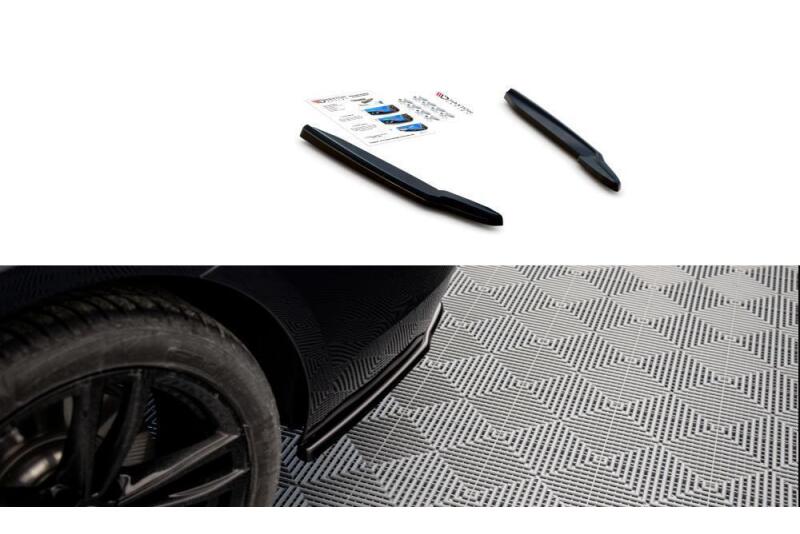 Maxton Design Diffusor Flaps für BMW 6er GT G32 M Paket Hochglanz schwarz