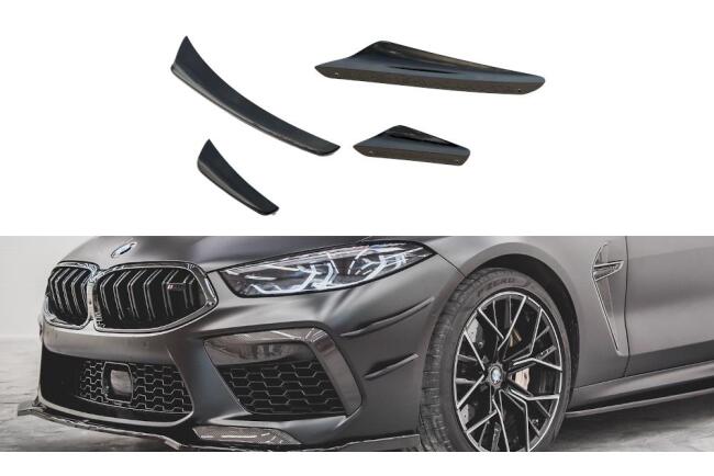 Maxton Design Stoßstangen Flaps Wings für BMW M8 F93 Gran Coupe