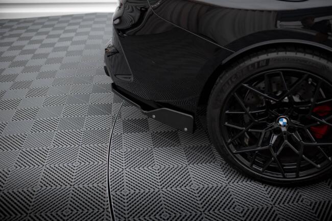 Maxton Design Diffusor Flaps V.1 für BMW M8 Gran Coupe F93 / Coupe F92 Hochglanz schwarz