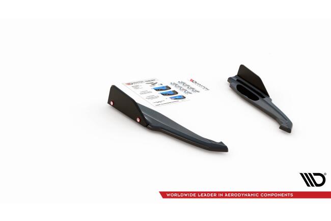 Maxton Design Diffusor Flaps V.1 für BMW M8 F93 Gran Coupe Hochglanz schwarz