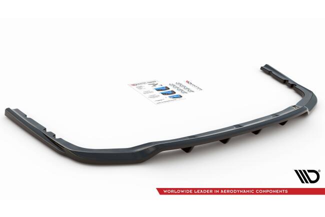 Maxton Design Heckdiffusor für BMW X7 M50i G07 Hochglanz schwarz