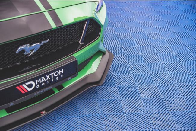 Maxton Design Street Pro Frontlippe für Ford Mustang GT Mk6 Facelift rot