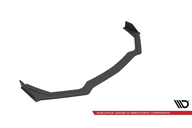 Maxton Design Street Pro Frontlippe V.2 für Ford Mustang GT Mk6 Facelift schwarz