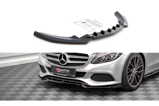 Maxton Design Frontlippe für Mercedes C-Klasse W205...