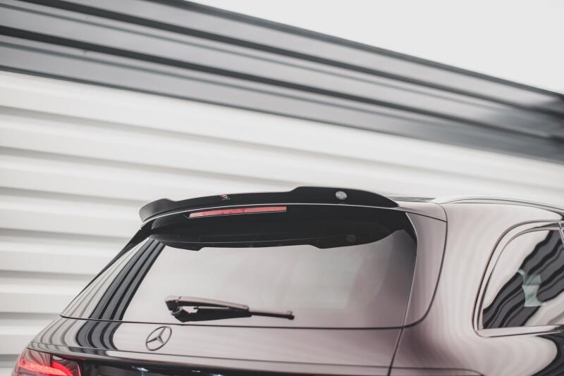 Maxton Design Heckspoiler Lippe für Mercedes E-Klasse W213 Kombi Hochglanz schwarz