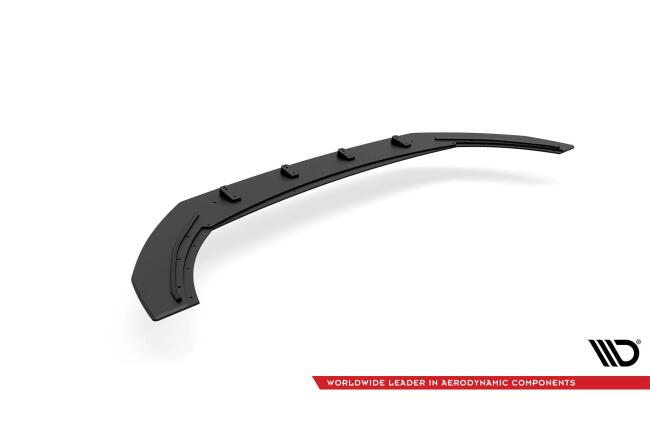 Maxton Design Street Pro Frontlippe für Seat Leon 4 (Typ KL) FR schwarz