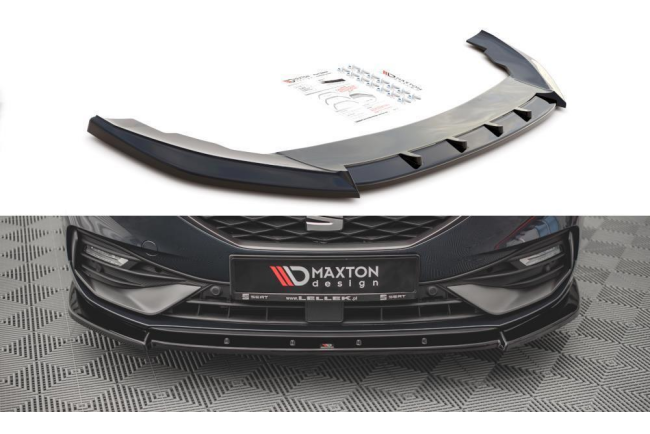 Maxton Design Frontlippe V.1 für Seat Leon 4 (Typ...