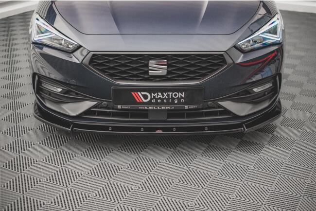 Maxton Design Frontlippe V.1 für Seat Leon 4 (Typ...