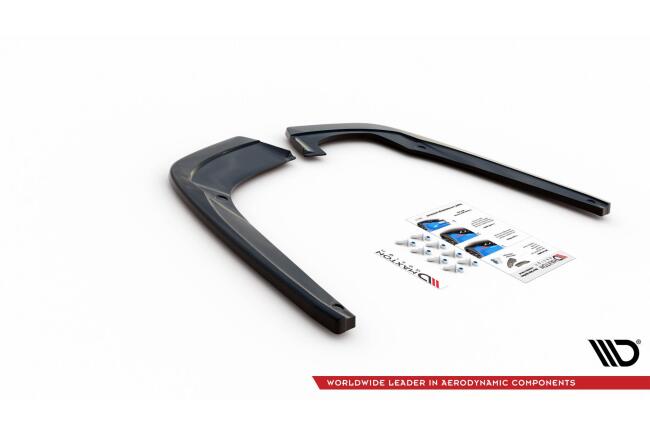 Maxton Design Diffusor Flaps für Seat Leon 4 (Typ KL) FR ST Hochglanz schwarz