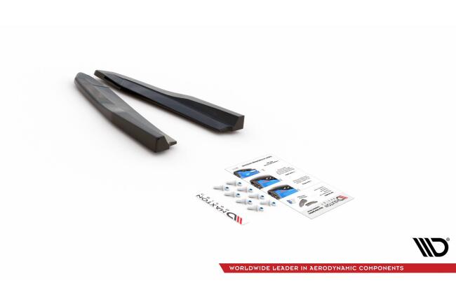Maxton Design Diffusor Flaps V.3 für Skoda Octavia RS 4 IV Hochglanz schwarz