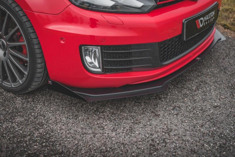 Maxton Design Street Pro Diffusor Flaps für VW Golf 6 GTI / GTD Hochglanz schwarz