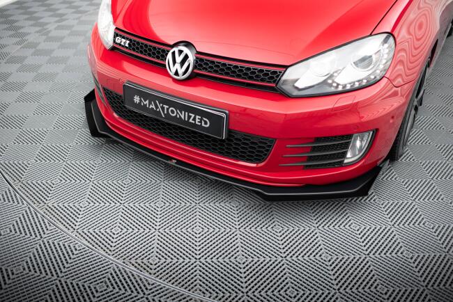 Maxton Design Street Pro Diffusor Flaps für VW Golf 6 GTI / GTD Hochglanz schwarz