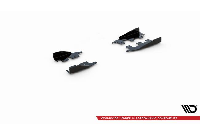 Maxton Design Street Pro Schweller Flaps für VW Golf 6 GTI / GTD Hochglanz schwarz