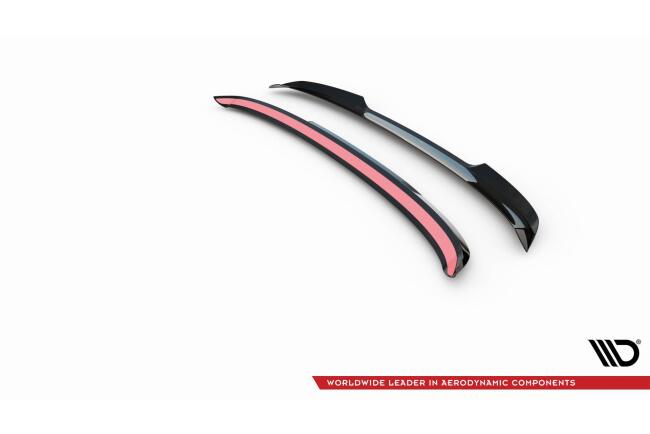 Maxton Design Heckspoiler Lippe V.2 für VW Golf 8 GTI / GTD und R (nicht performance) Hochglanz schwarz