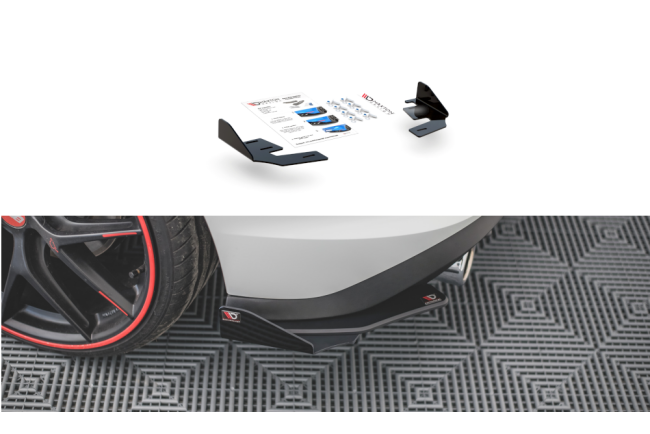 Maxton Design Street Pro Heckdiffusor Flaps für VW...