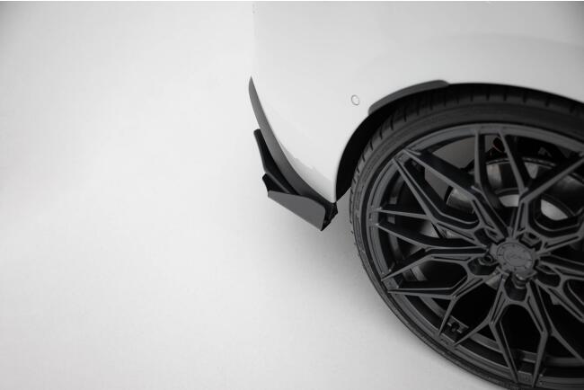 Maxton Design Street Pro Heckdiffusor Flaps für VW Golf 8 GTI / GTD Hochglanz schwarz
