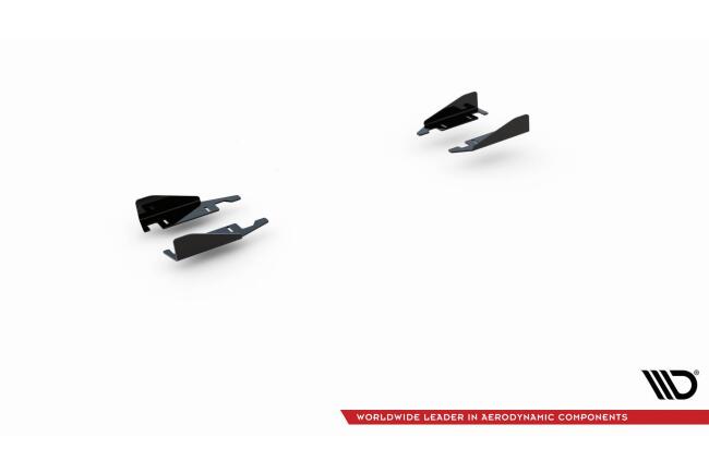Maxton Design Street Pro Schweller Flaps für VW Golf 8 GTI / Clubsport / GTD / R-Line Hochglanz schwarz