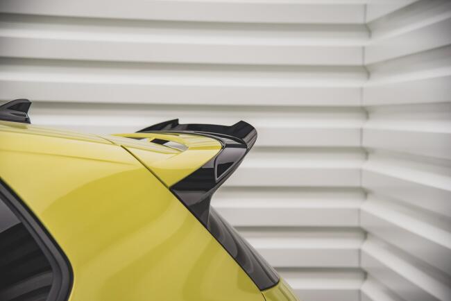 Maxton Design Heckspoiler Lippe für VW Golf 8 GTI Clubsport / R Performance Hochglanz schwarz